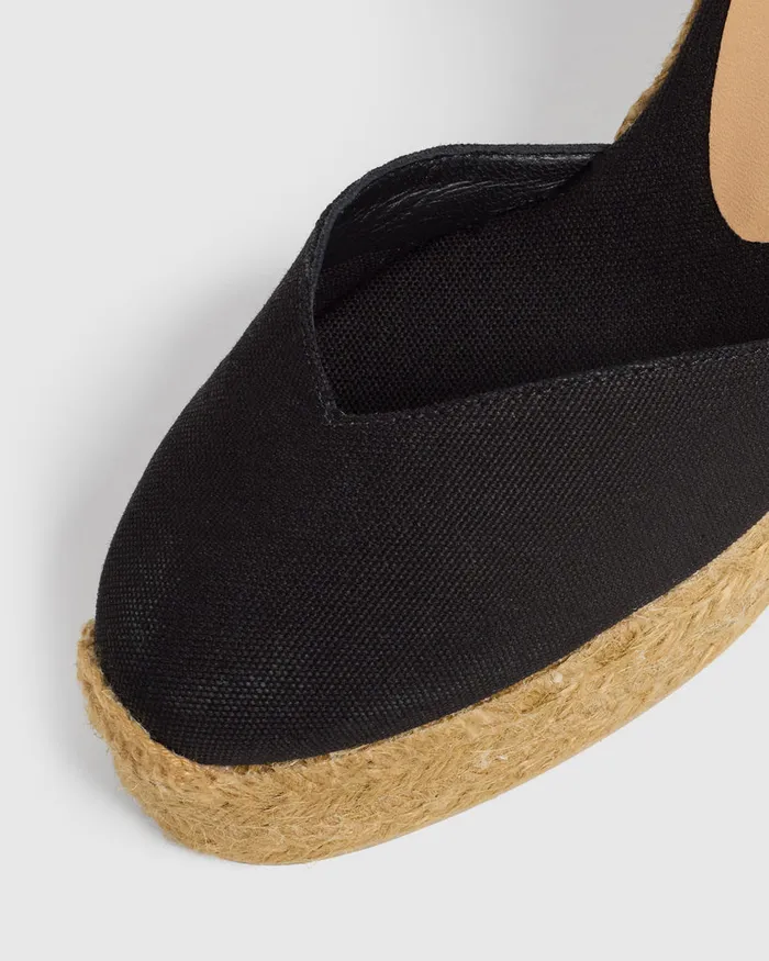Castaer Chiara T8ed001 Negro Women Wedges