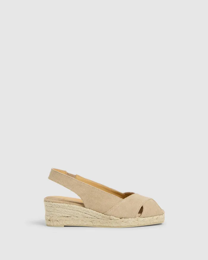 Castaer Diana3002 Sand Women Wedges