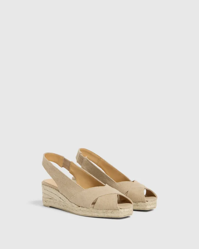 Castaer Diana3002 Sand Women Wedges