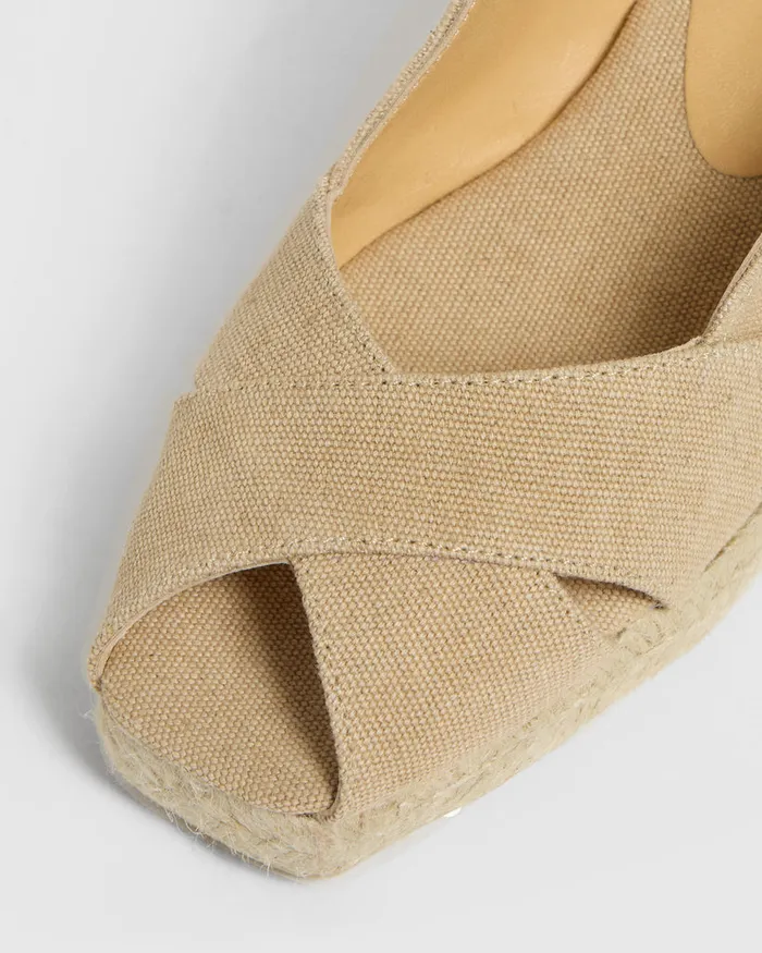 Castaer Diana3002 Sand Women Wedges