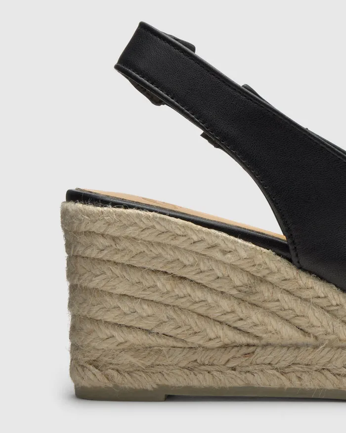 Castaer Diana Studs6250 Negro Women Wedges
