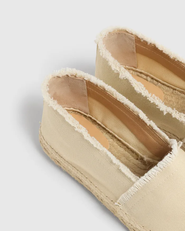 Castaer Kampala001 Ivory Women Flats