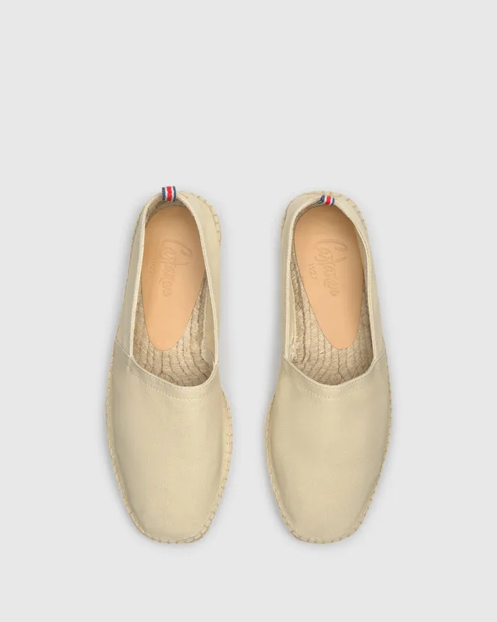Castaer Pablo001 Ivory Men Flat Shoes