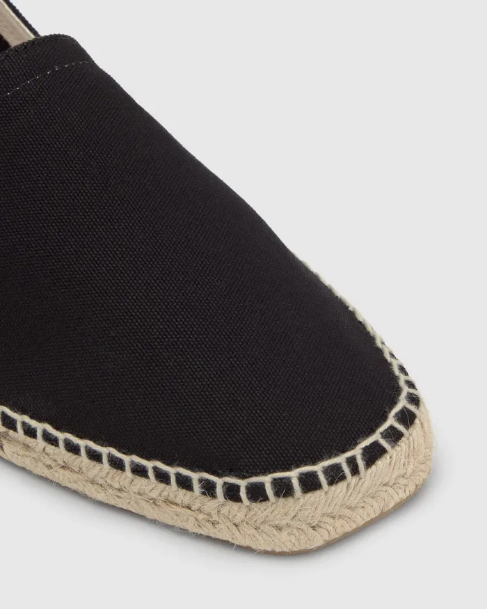 Castaer Pablo001 Negro Men Flat Shoes