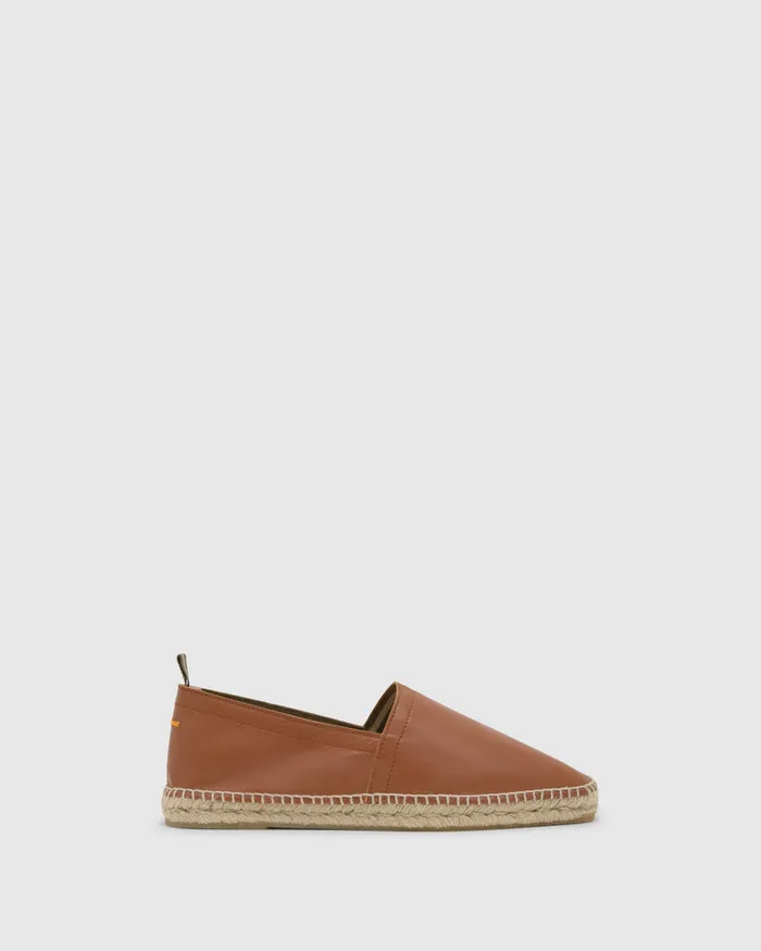 Castaer Pablo104 Cuero Men Flat Shoes