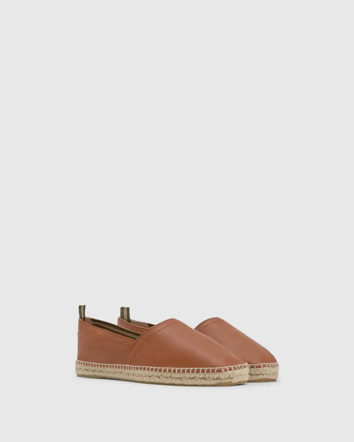 Castaer Pablo104 Cuero Men Flat Shoes