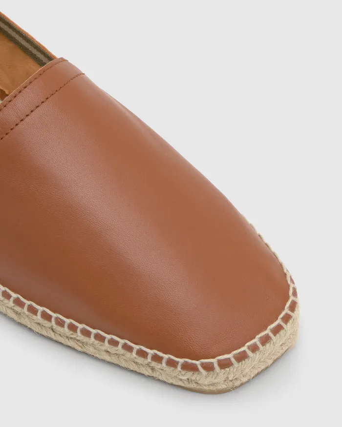 Castaer Pablo104 Cuero Men Flat Shoes