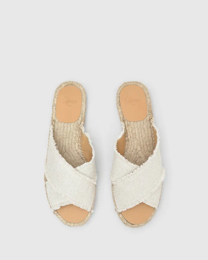 Castaer Palmera032 Blancooro Women Sandals