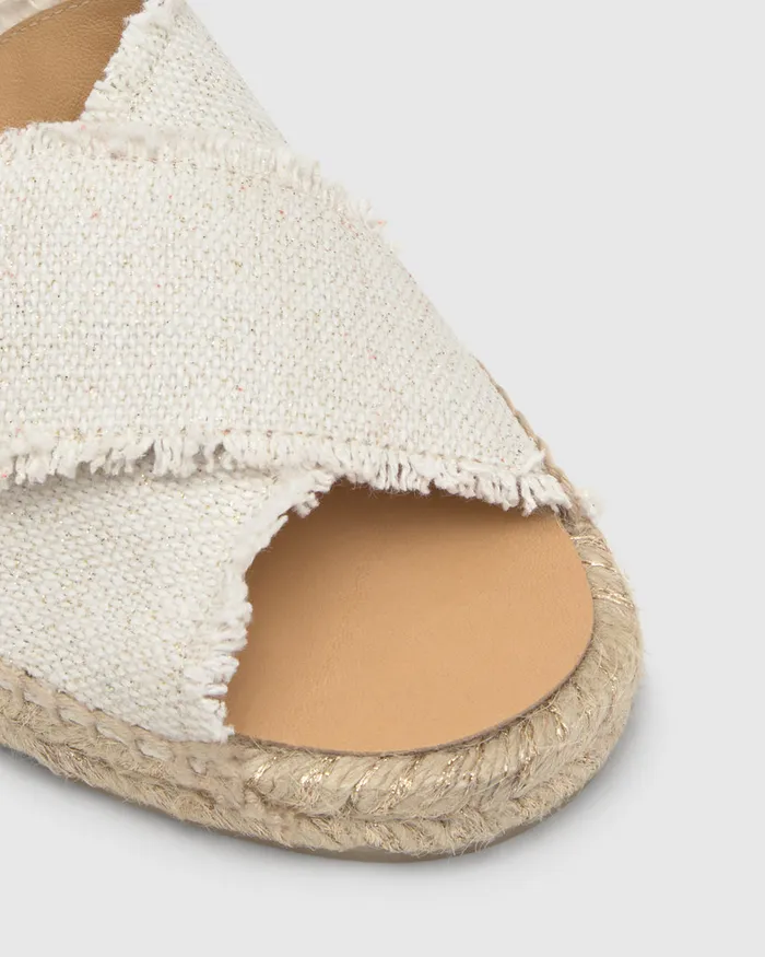 Castaer Palmera032 Blancooro Women Sandals