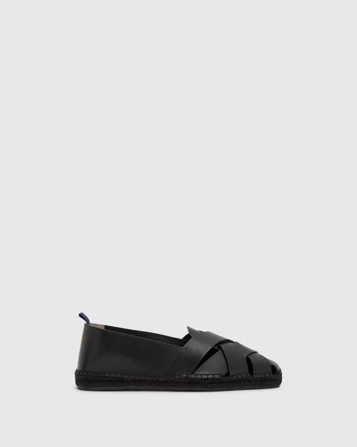 Castaer Percy C261 Negro Men Flat Shoes