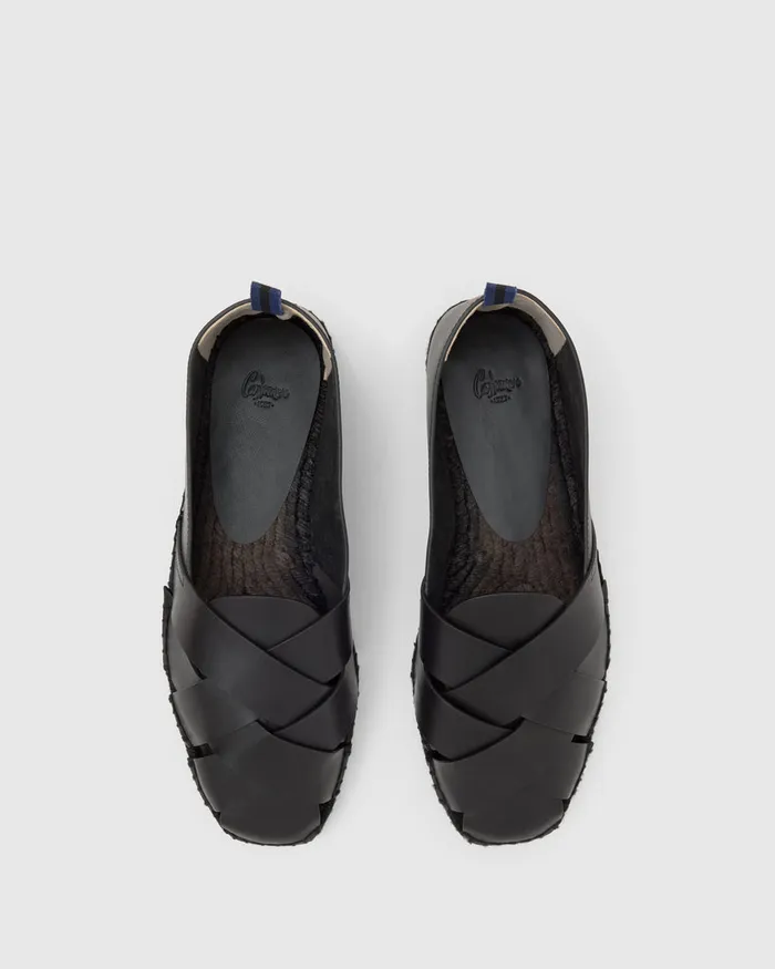 Castaer Percy C261 Negro Men Flat Shoes