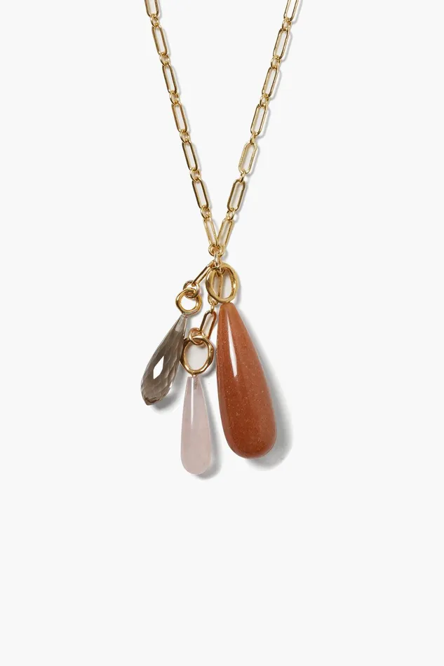 Castillo Pendant Necklace Pink Mix Women Chan Luu Necklaces