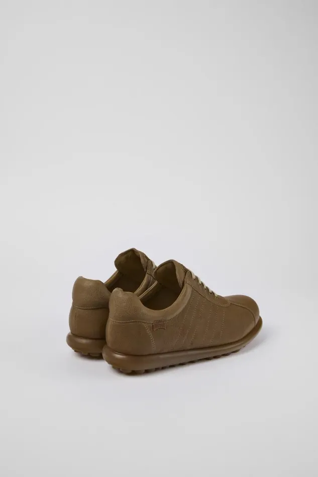 Casual Shoes Men Camper Pelotas Brown Leather Oxford Sneaker