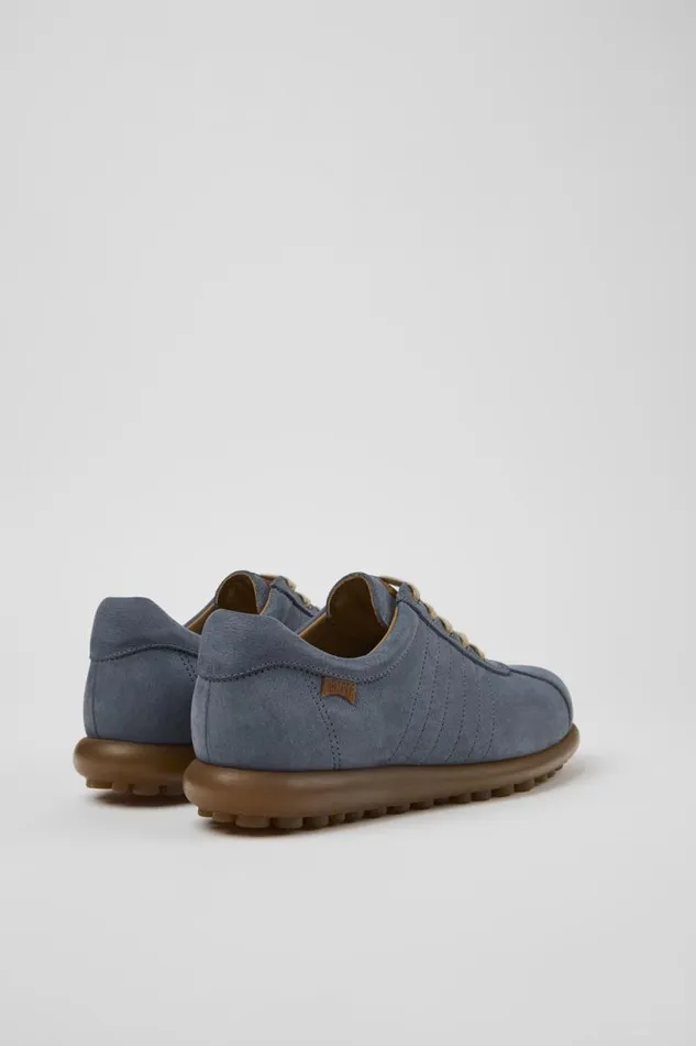 Casual Shoes Women Camper Pelotas Blue Nubuck Shoe Casual Shoes Women Camper Pelotas Blue Nubuck Shoe