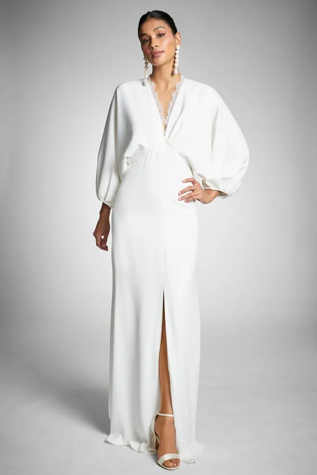 Ceremony Women Sachin and Babi Gabby Gown 8211 Ivory