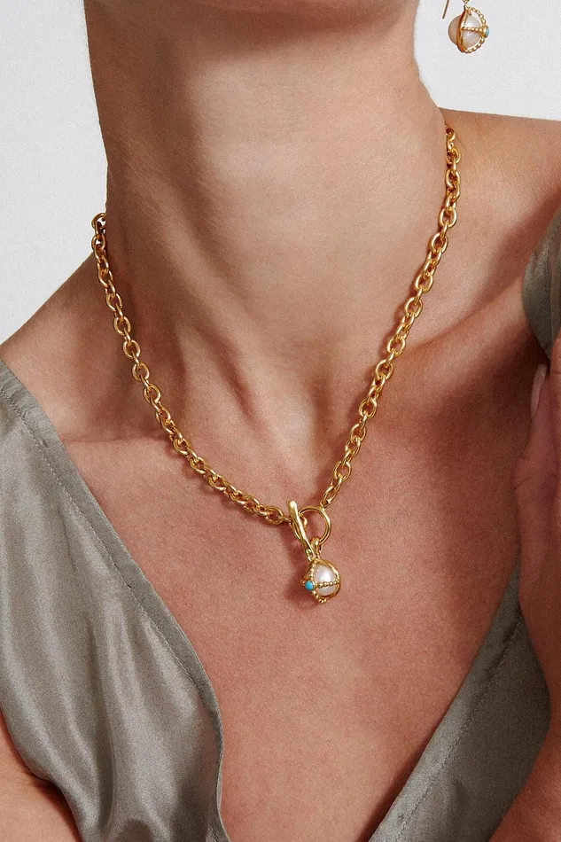 Charlotte Necklace White Pearl Mix Women Chan Luu Necklaces