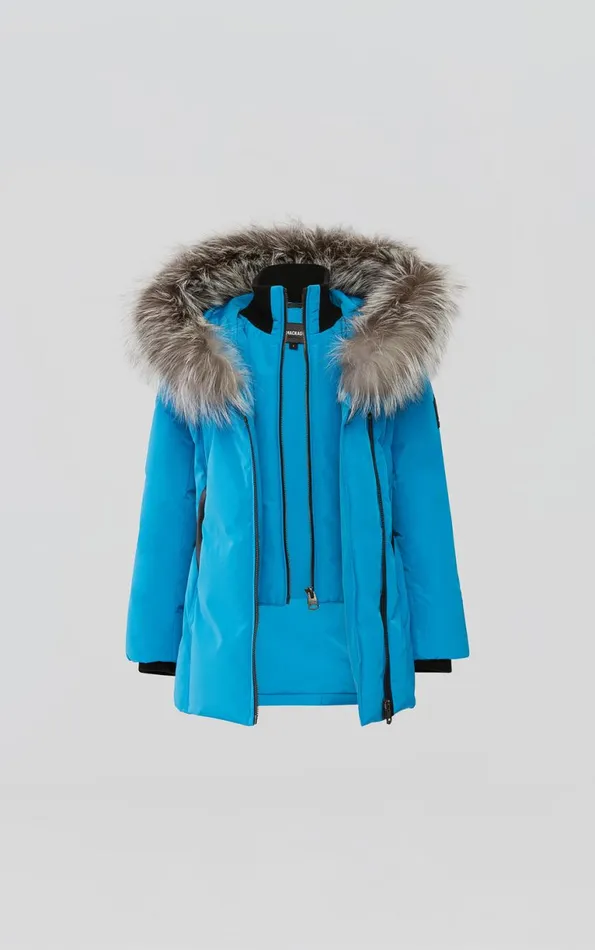 Coats and Jackets Kids Mackage LEELEE Down Coat With Removable Silver Fox Signature Mackage Collar For Toddlers 26 Years Petal Coats and Jackets Kids Mackage LEELEE Down Coat With Removable Silver Fox Signature Mackage Collar For Toddlers 26 Years Petal