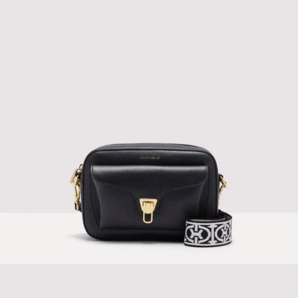 Coccinelle Beat Soft Ribbon Small Noir Women Coccinelle Crossbody Bags