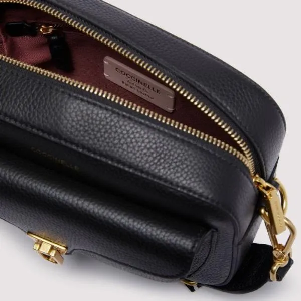 Coccinelle Beat Soft Ribbon Small Noir Women Coccinelle Crossbody Bags