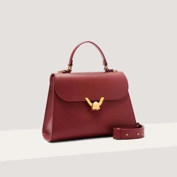 Coccinelle Dew Medium Brandy Women Coccinelle Top Handle Bag Coccinelle Dew Medium Brandy Women Coccinelle Top Handle Bag