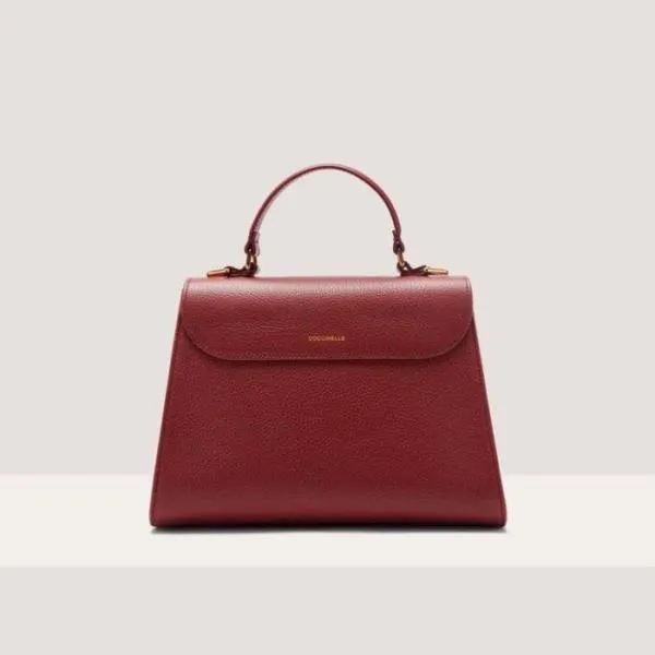 Coccinelle Dew Medium Brandy Women Coccinelle Top Handle Bag Coccinelle Dew Medium Brandy Women Coccinelle Top Handle Bag