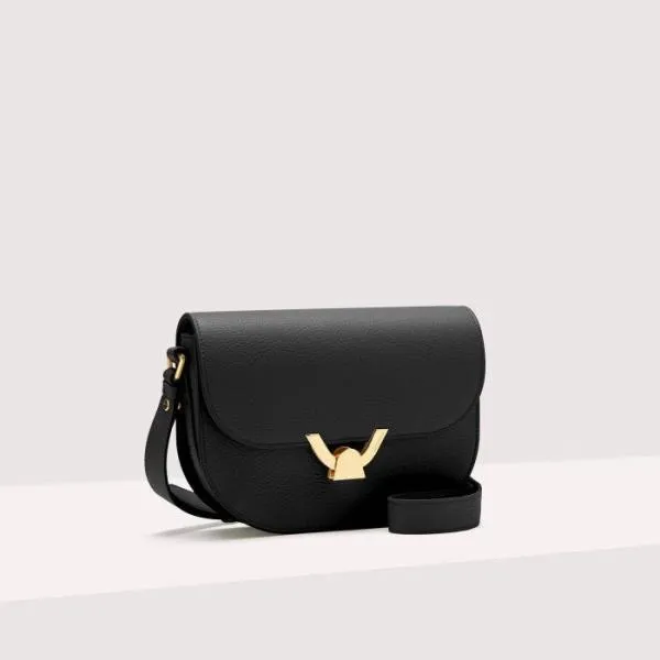 Coccinelle Dew Small Noir Women Coccinelle Crossbody Bags