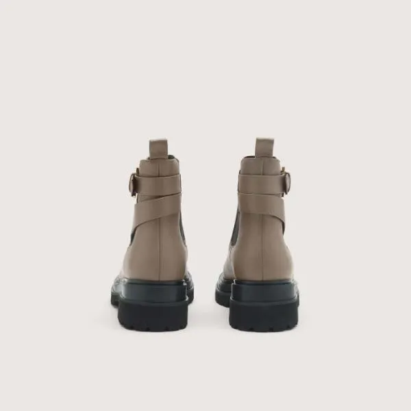 Coccinelle Dorian Smooth Warm Taupe Women Coccinelle Boots And Ankle Boots