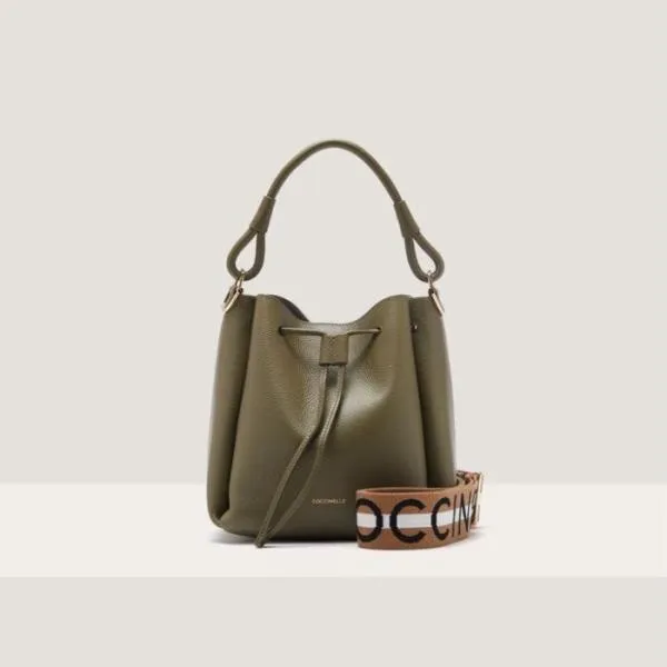Coccinelle Eclyps Small Laurel Green Women Coccinelle Bucket Bags