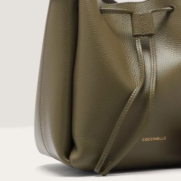 Coccinelle Eclyps Small Laurel Green Women Coccinelle Bucket Bags