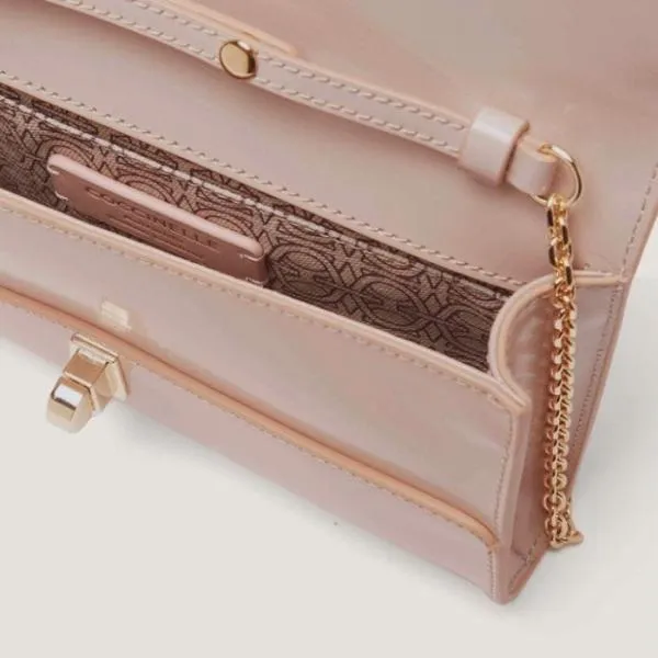 Coccinelle Magie 2nite Shiny Calf Rosette Women Coccinelle Clutch Coccinelle Magie 2nite Shiny Calf Rosette Women Coccinelle Clutch