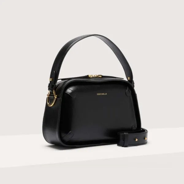 Coccinelle Maleta Calf Cocker Small Noir Women Coccinelle Crossbody Bags