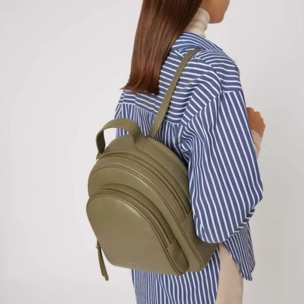 Coccinelle Malory Medium Laurel Green Women Coccinelle Backpacks Coccinelle Malory Medium Laurel Green Women Coccinelle Backpacks