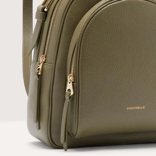 Coccinelle Malory Medium Laurel Green Women Coccinelle Backpacks Coccinelle Malory Medium Laurel Green Women Coccinelle Backpacks