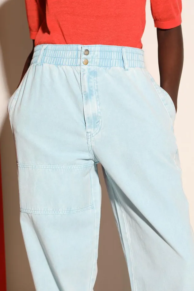Colin Jeans Light Blue Womens LF Markey Trousers