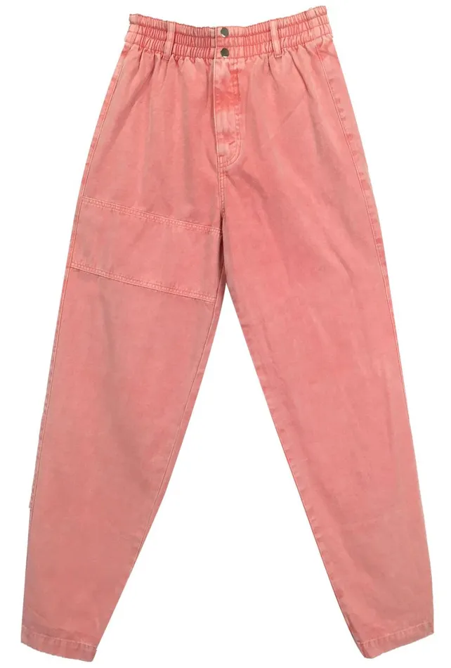 Colin Jeans Pale Red Womens LF Markey Trousers