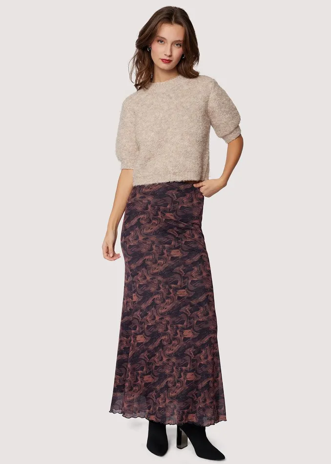 Contessa Maxi Skirt Copperblack Women Lost Wander Skirts