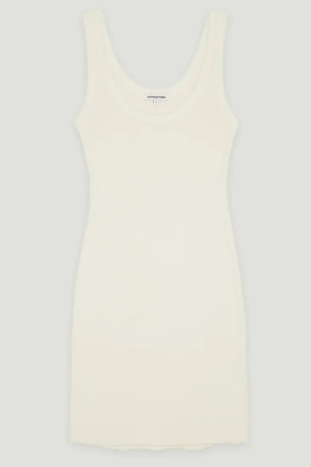 COTTON CITIZEN DRESSES Verona Mini Dress Bone 8211 Women