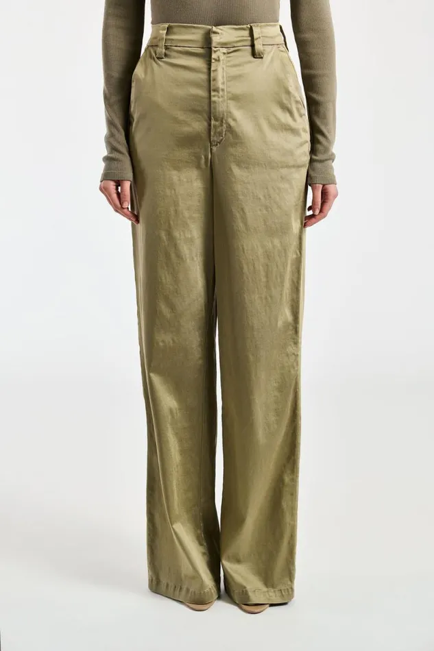 COTTON CITIZEN PANTS London Relaxed Pant Chai Cast 8211 Women