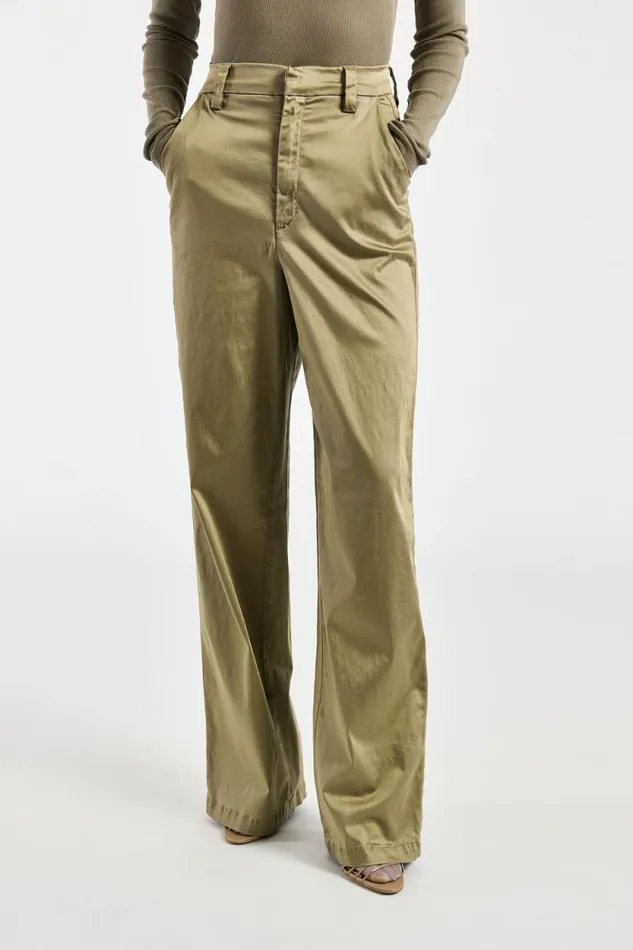 COTTON CITIZEN PANTS London Relaxed Pant Chai Cast 8211 Women