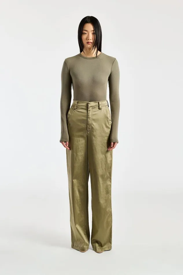 COTTON CITIZEN PANTS London Relaxed Pant Chai Cast 8211 Women