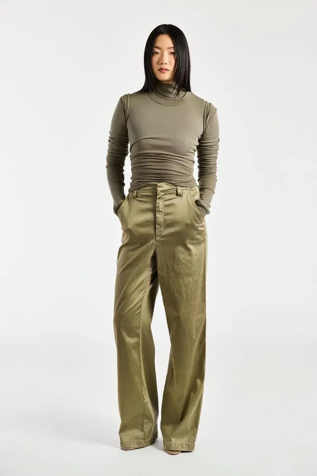 COTTON CITIZEN PANTS London Relaxed Pant Chai Cast 8211 Women