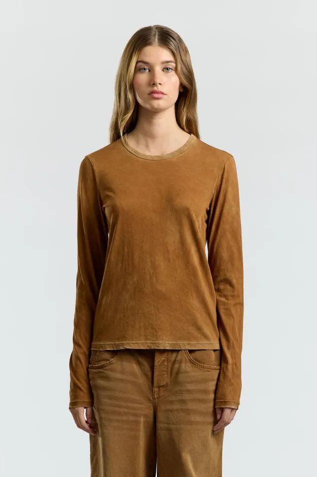 COTTON CITIZEN SHIRTS Standard Long Sleeve Shirt Vintage Cider 8211 Women