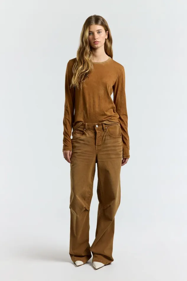 COTTON CITIZEN SHIRTS Standard Long Sleeve Shirt Vintage Cider 8211 Women