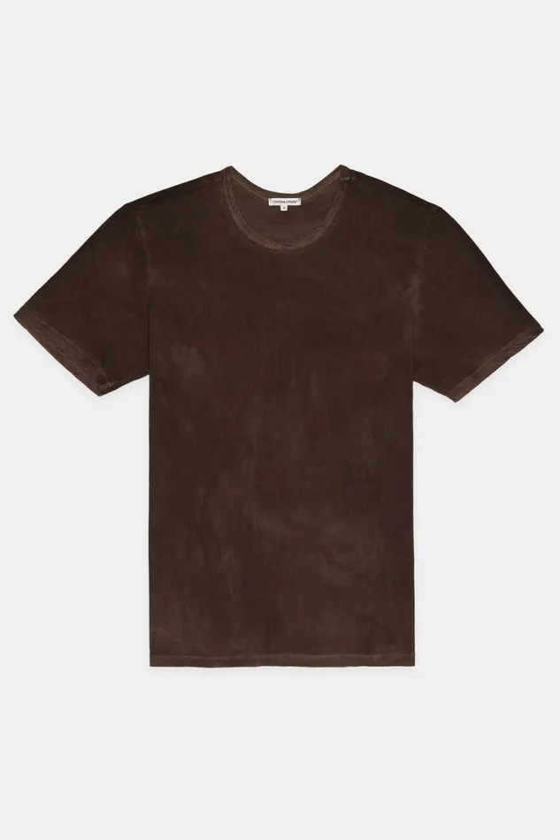 COTTON CITIZEN TEES Classic Crewneck Tee Vintage Espresso 8211 Men