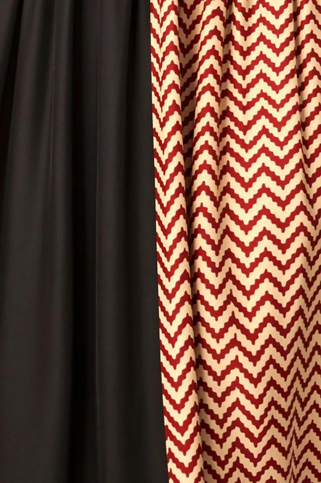 Coverups Shop Natalie Martin SARONGSCARF Block Zigzag Noire