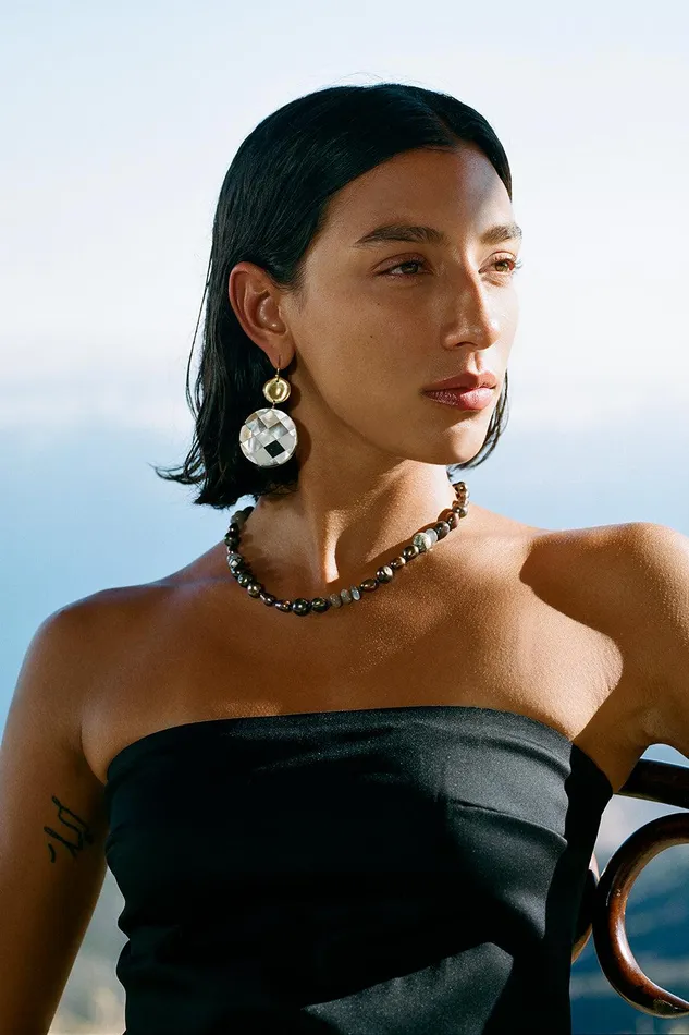 Crest Necklace Peacock Pearl Mix Women Chan Luu Necklaces