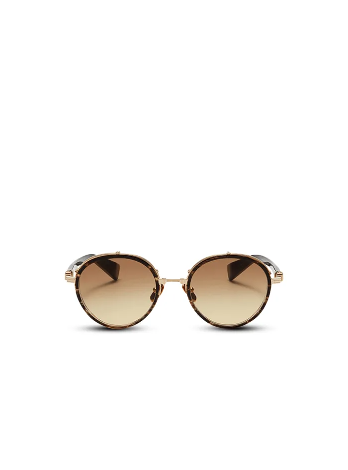 Croissy Sunglasses Brown WomenMen Balmain Eyewear