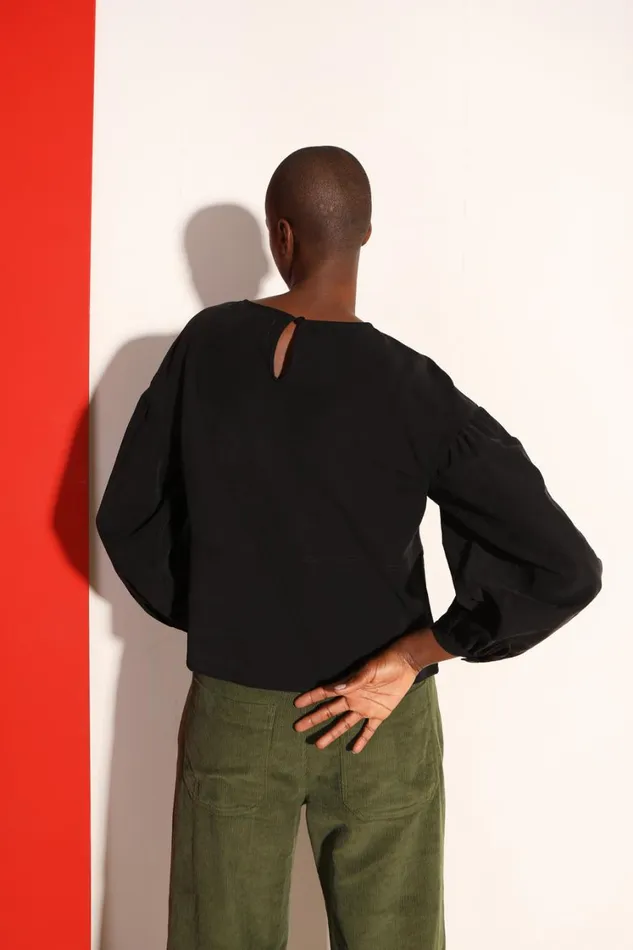 Dalton Top Black Womens LF Markey Tops