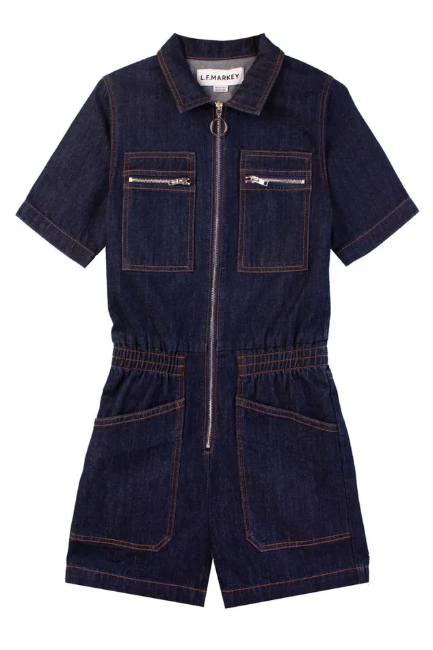 Danny Playsuit Dark Indigo Womens LF Markey One Pieces