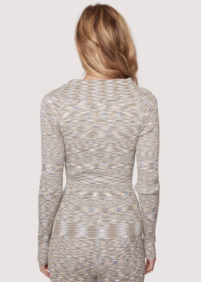 Daryn Collar Sweater Agave Women Lost Wander Tops
